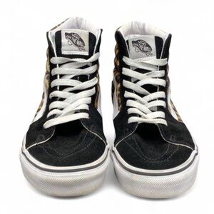 Vans Black and White Checkered High-Tops
